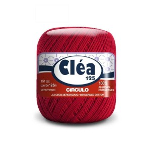 Linha Cléa 125 3402 - Vermelho Circulo