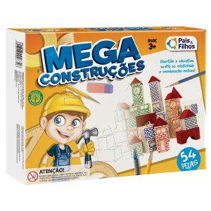 Mega Construções 54 Peças 790672 Pais e Filhos