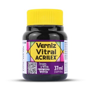 Verniz Vitral 37ml - Violeta Cobalto 540 Acrilex