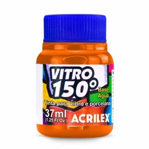 Tinta Vitro 150º 37ml - Laranja 517 Acrilex