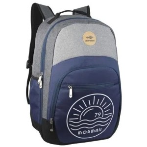 Mochila Casual Estampada Azul MOR-0049 Mormaii