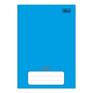 Caderno Brochura 1/4 Azul 96fls Tilibra