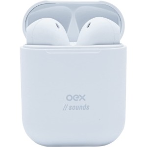 Fone de Ouvido Bluetooth Candy Branco TWS-11 OEX