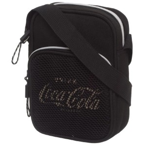 Bolsa Transversal Coca-Cola Preta 71020132A Pacific