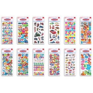 Cartela de Adesivos - Aventura Kids Make+