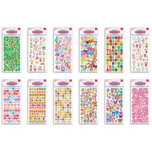 Cartela de Adesivos - Encanto Kids Make+