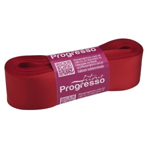 Fita de Cetim n.7 0209 - Vermelho Progresso