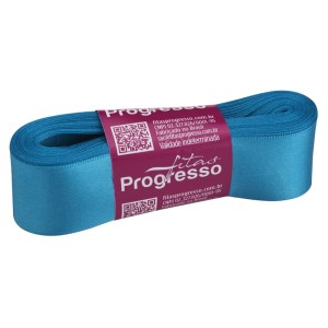 Fita de Cetim n.7 0213 - Azul Turquesa Progresso