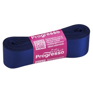 Fita de Cetim n.7 1199 - Azul Bic Progresso