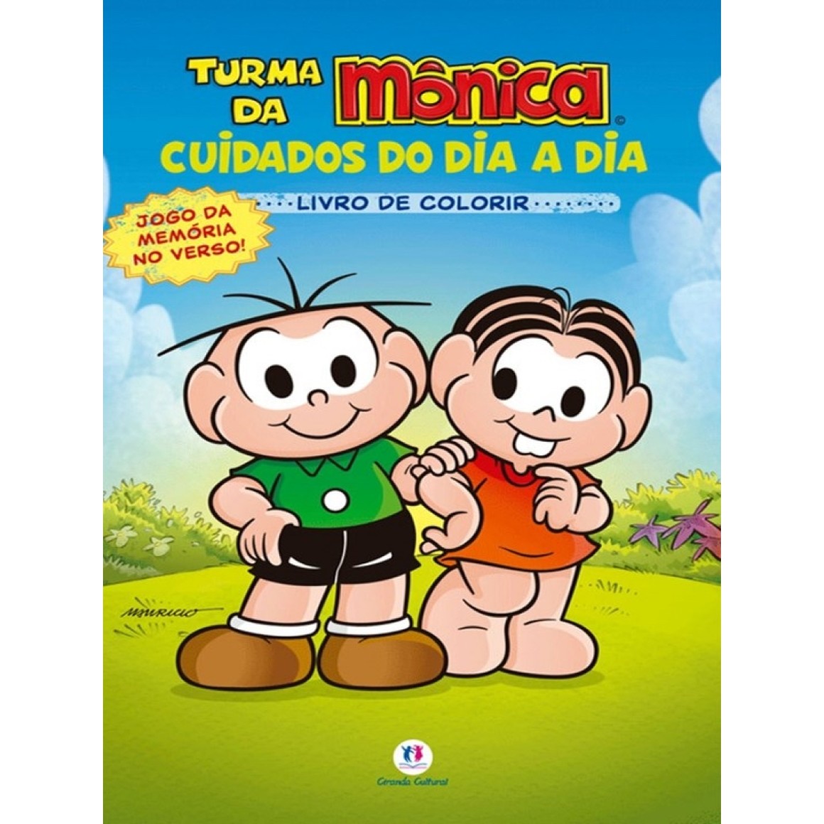 Livro de Colorir - Turma da Mônica - Brincando juntos - Ciranda