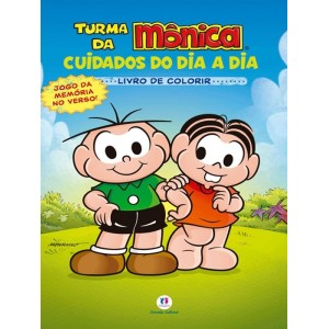 Livro para Colorir - Turma da Mônica - Cuidados do Dia a Dia Ciranda Cultural