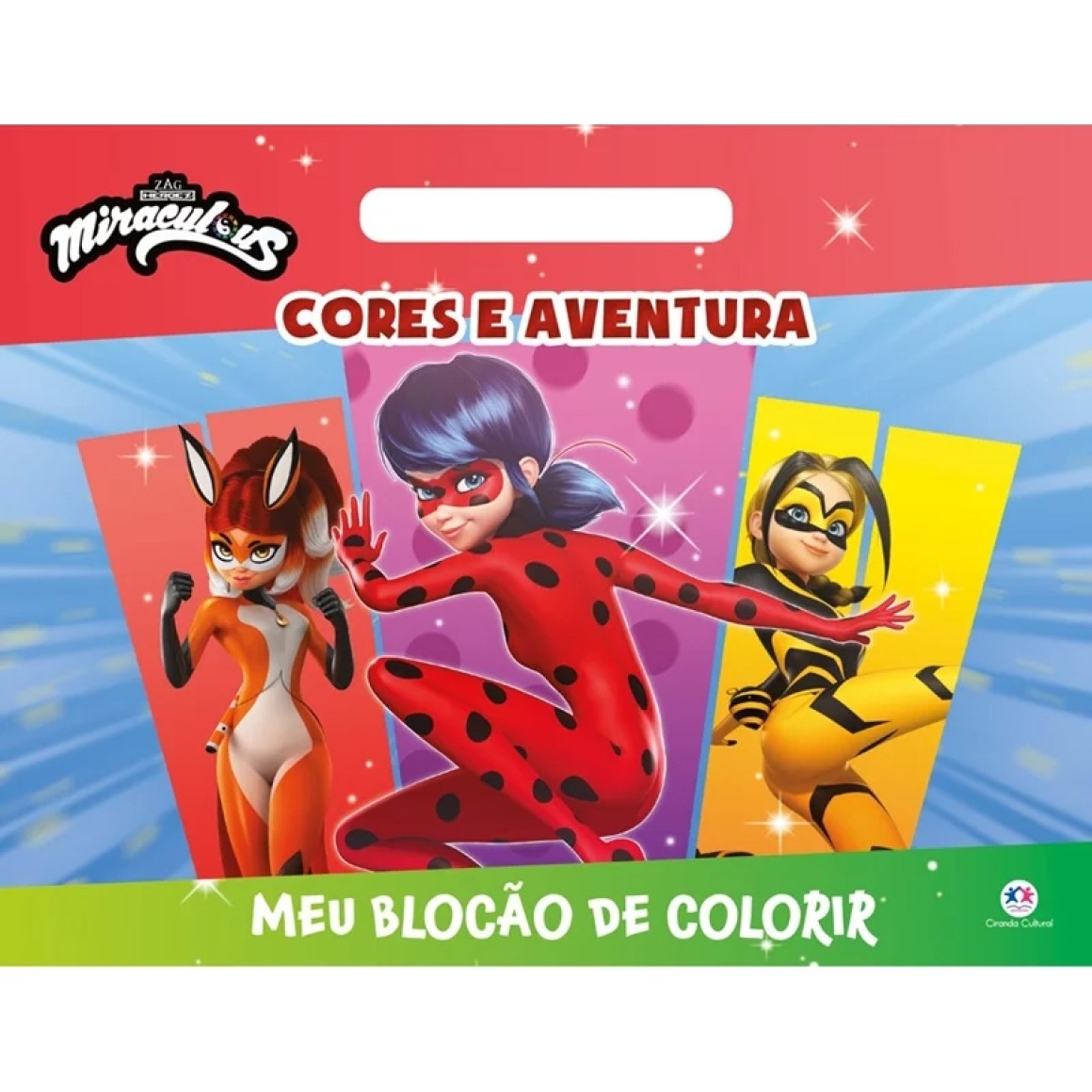 Capa de Livrinho para Colorir Ladybug