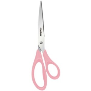 Tesoura Office Rosa 21cm Molin