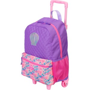 Mochila com Rodinhas M Plus Sereia 065967-00 Sestini