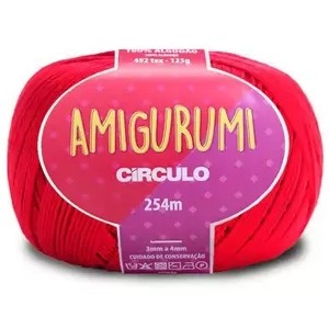 Linha Amigurumi 3528 - Carmim Circulo