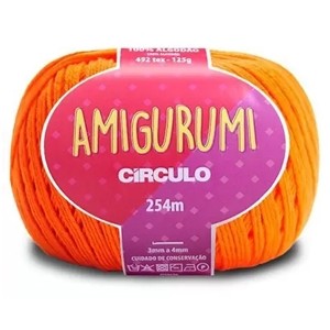 Linha Amigurumi 4456 - Laranja Circulo