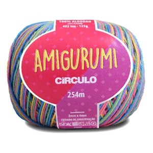 Linha Amigurumi 9534 - Unicórnio Circulo