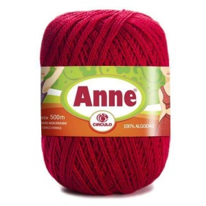 Linha Anne 3528 - Carmim Circulo