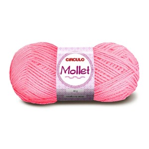 Lã Mollet 40g 0769 - Chiclete Circulo