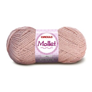 Lã Mollet 40g 3013 - Glace Circulo