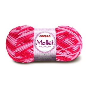 Lã Mollet 40g 9427 - Flor Circulo
