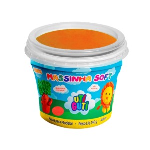 Massa de Modelar 140g - Laranja Uti Guti