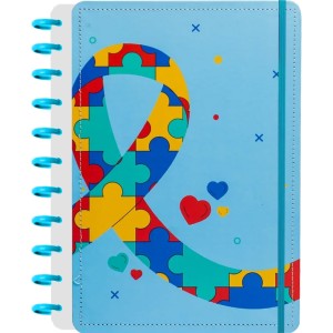 Caderno de Disco Grande Amor ao Austista Diskô