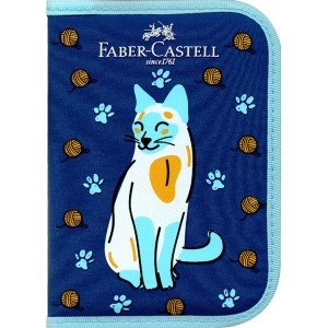 Estojo Escolar Pets - Gato Faber Castell