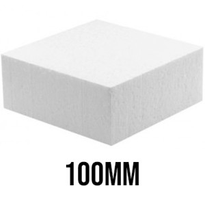 Isopor Quadrado Base 100mm Styroform
