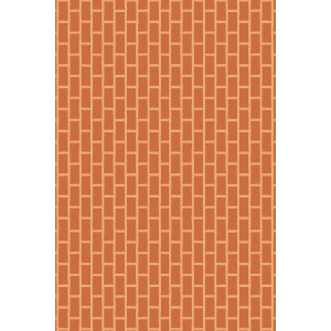 Placa de EVA Estampado 40x60cm - Tijolinho