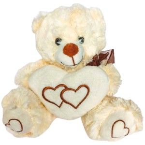 Pelúcia Urso com Coração Grande 22cm CKS