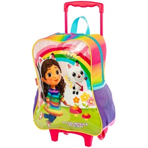 Mochila com Rodinhas Gabby M Fadas 066149-00 Sestini
