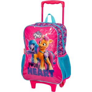 Mochila com Rodinhas My Little Pony M Heart 066201-00 Sestini
