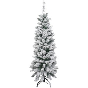 Árvore de Natal 150cm Nevada Moscou Slim Grillo