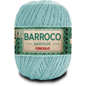 Barbante Barroco MaxColor n.6 400g 2012 - Azul Candy Circulo