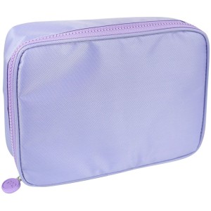Estojo Baú G com Divisória - Lilás 4354 DAC