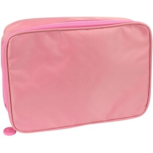 Estojo Baú G com Divisória - Rosa 4356 DAC