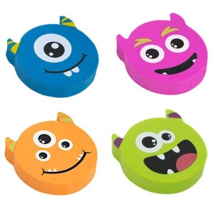 Borracha Escolar Monsters Boo BRW
