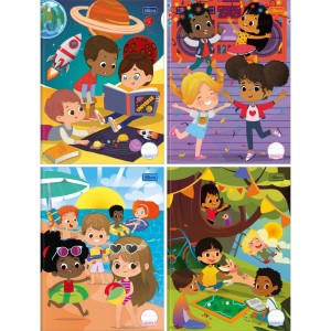 Caderno de Linguagem Sapeca 40fls Tilibra