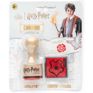 Carimbo Harry Potter Selo Carta Hogwats Leo e Leo