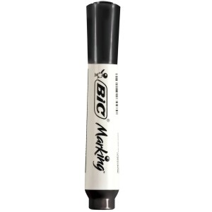 Pincel Marcador para Quadro Branco Marking Preto Bic