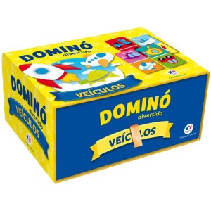 Dominó Divertido - Veículos Ciranda Cultural