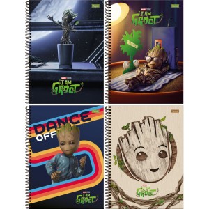 Caderno 1 Matéria Groot 80 Folhas Foroni