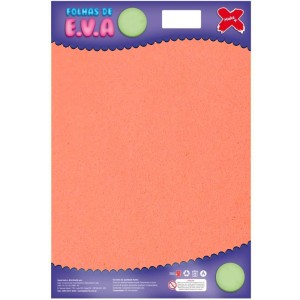 Placa de EVA Liso 40x60cm - Salmão c/10