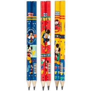 Lápis Preto Jumbo Mickey Mouse Molin