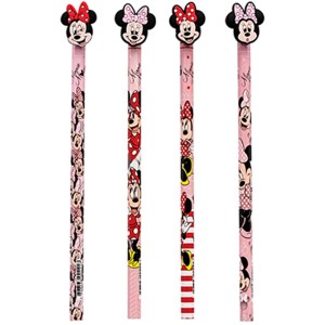 Lápis Preto N2 Minnie com Ponteira HB Molin