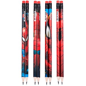 Lápis Preto N2 Spiderman HB Molin