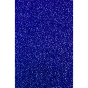 Placa de EVA com Glitter 40x60cm - Azul Meia Noite