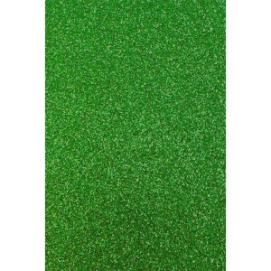 Placa de EVA com Glitter 40x60cm - Verde Escuro