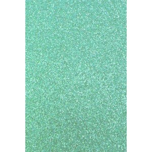 Placa de EVA com Glitter 40x60cm - Verde Hortelã